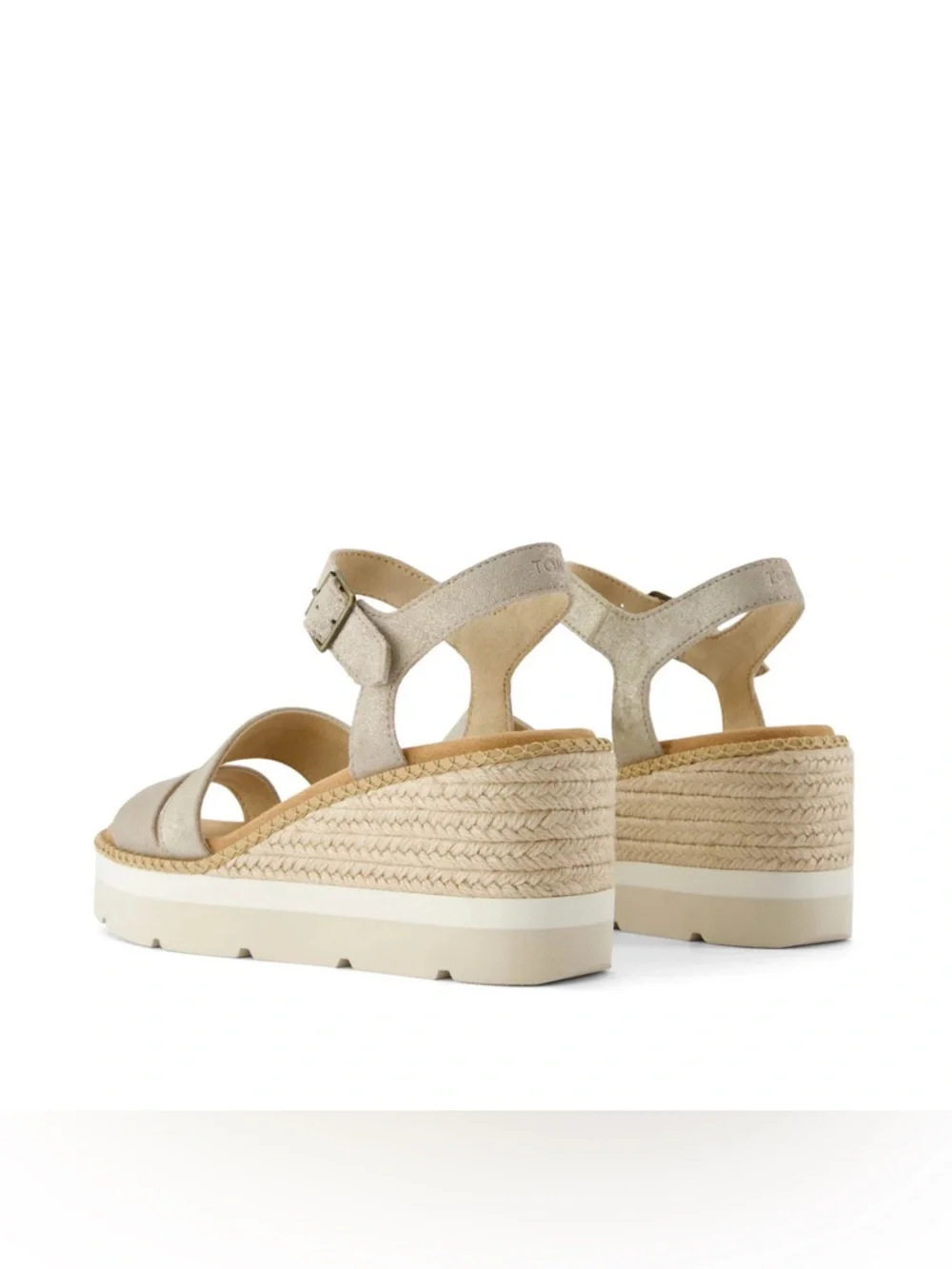 TOMS Women's Darya Open Toe Wedge Sandals Size 9